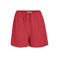 VILA regular high waist casual short met linnen