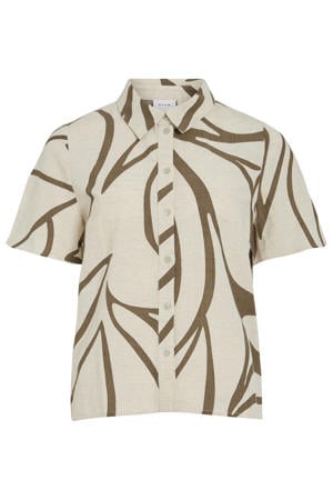 blouse met linnen