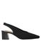 Miss Elastic New Paris slingback pumps blokhak zwart