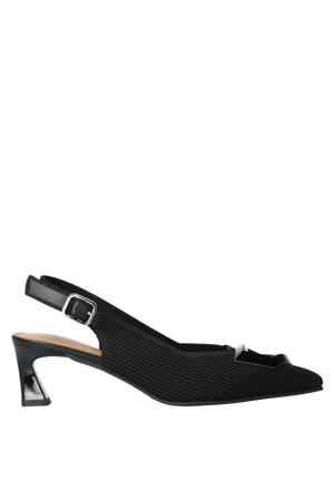 Flow slingback pumps zwart