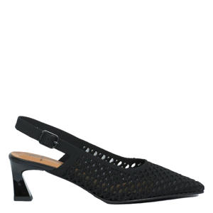 Flow slingback pumps zwart