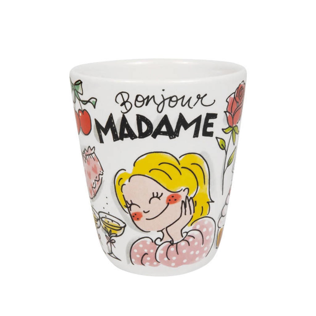 Blond Amsterdam mok 'Bonjour Madame' (350 ml)