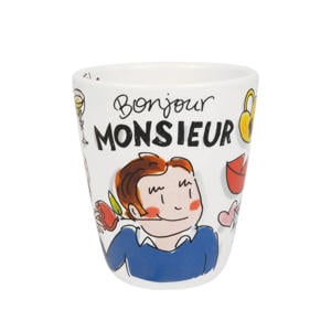 mok 'Bonjour Monsieur' (350 ml)