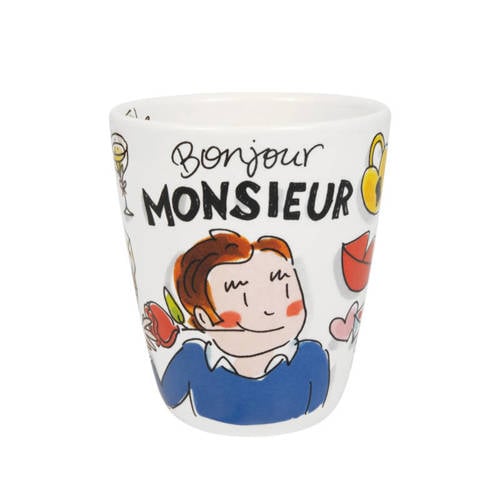 Blond Amsterdam mok 'Bonjour Monsieur' (350 ml) afbeelding