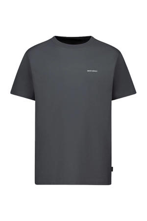 regular T-shirt antraciet