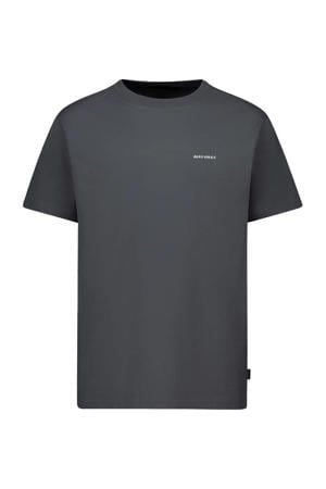 regular T-shirt antraciet
