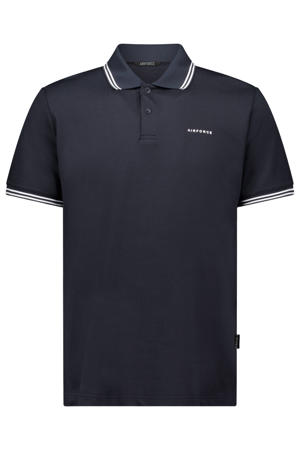 regular polo donkerblauw