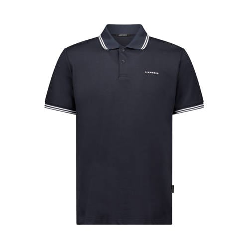 Airforce regular polo donkerblauw afbeelding