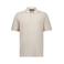 Airforce regular polo fijn gebreid beige