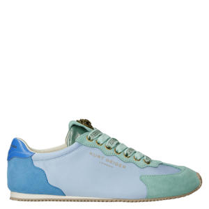 Islington suède sneakers lichtblauw