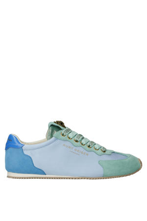 Islington suède sneakers lichtblauw