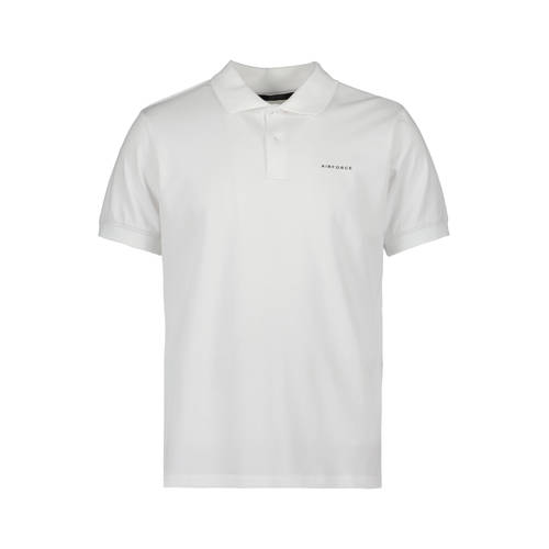 Airforce regular polo wit afbeelding