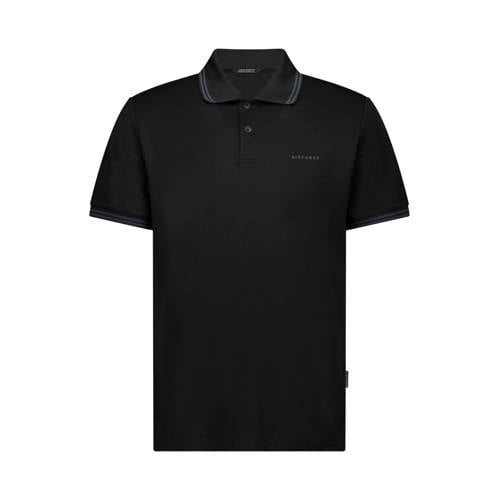 Airforce regular polo zwart afbeelding