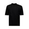 Airforce regular polo fijn gebreid zwart