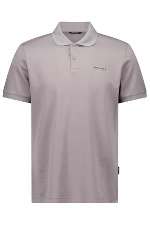 regular polo grijs
