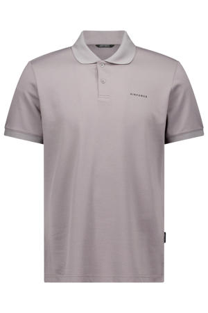 regular polo grijs