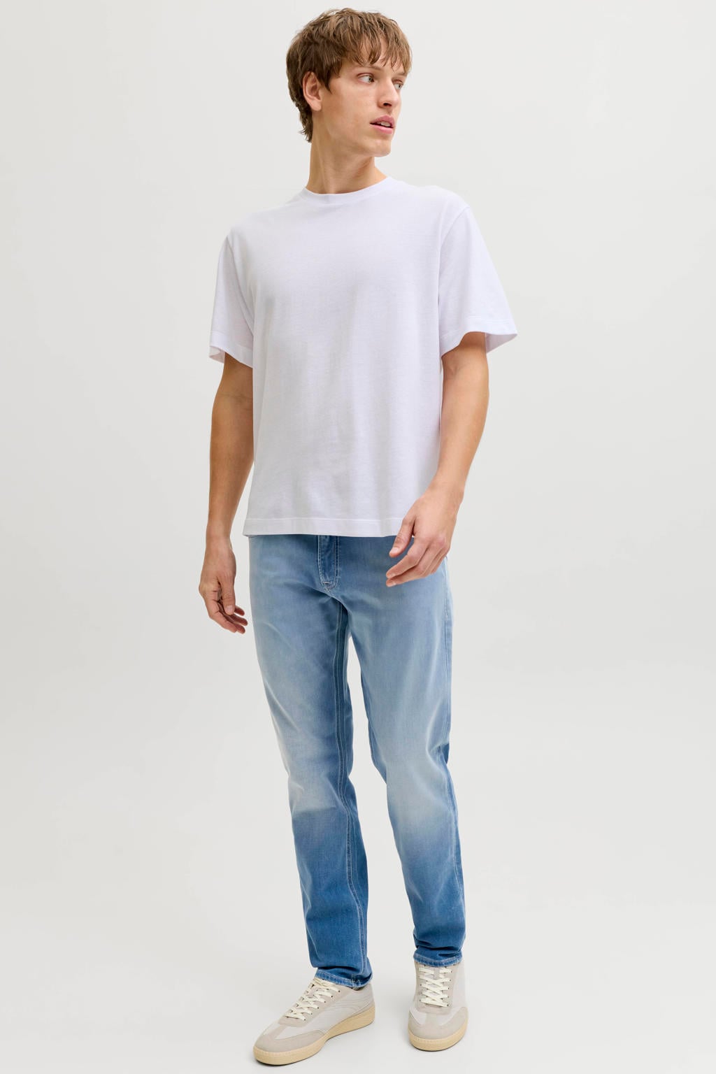 JJ REBEL tapered jeans - blauw