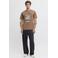 JJ REBEL regular T-shirt bruin