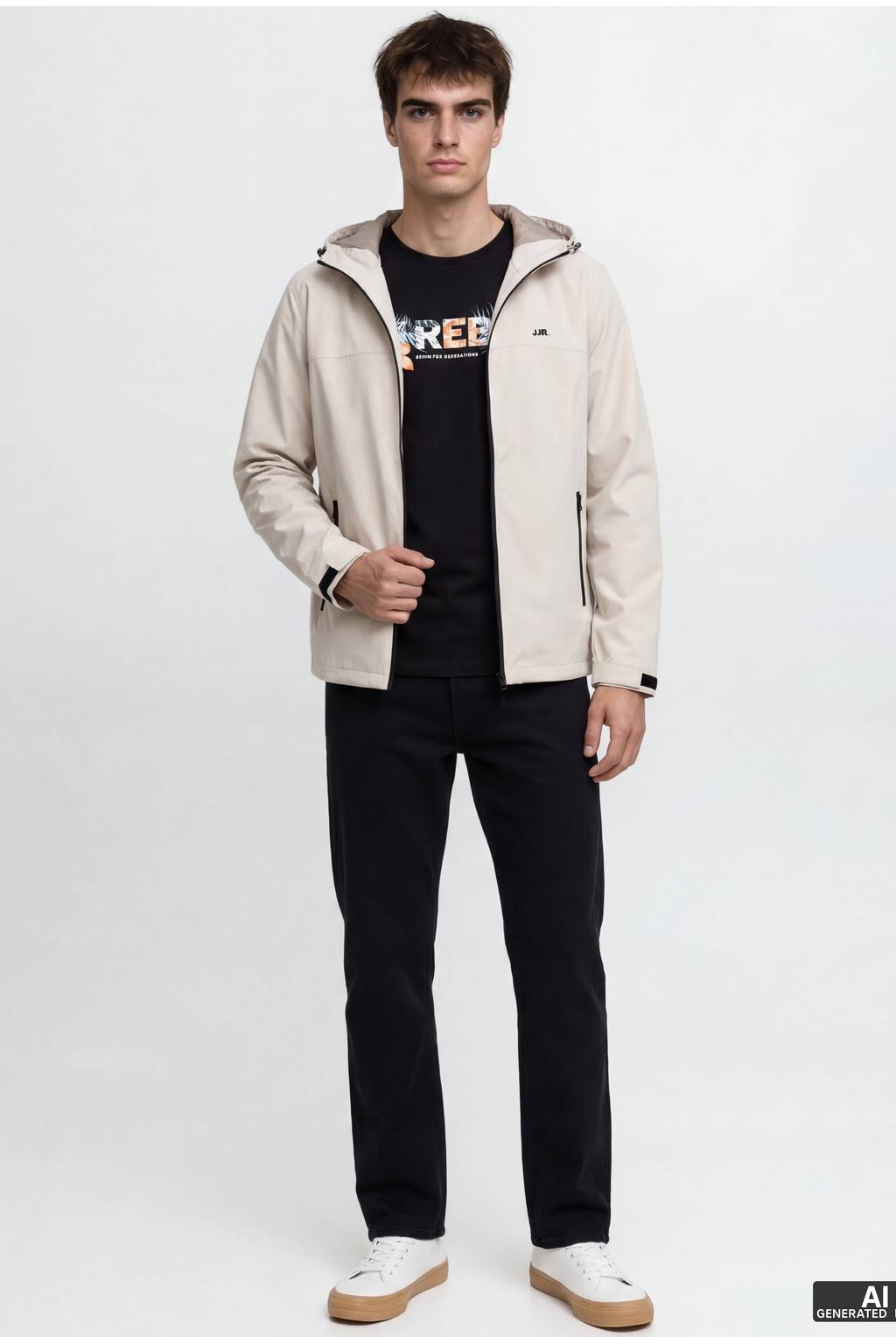 JJ REBEL zomerjas beige