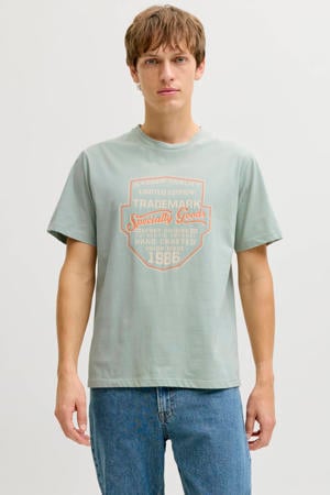 regular T-shirt lichtgroen