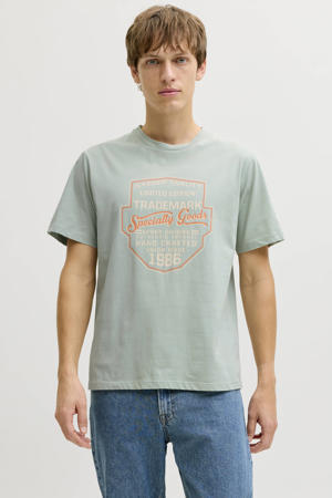 regular T-shirt lichtgroen