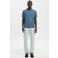 Selected regular polo blauw