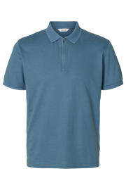 thumbnail: Selected regular polo blauw