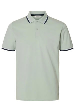 slim polo lichtgroen