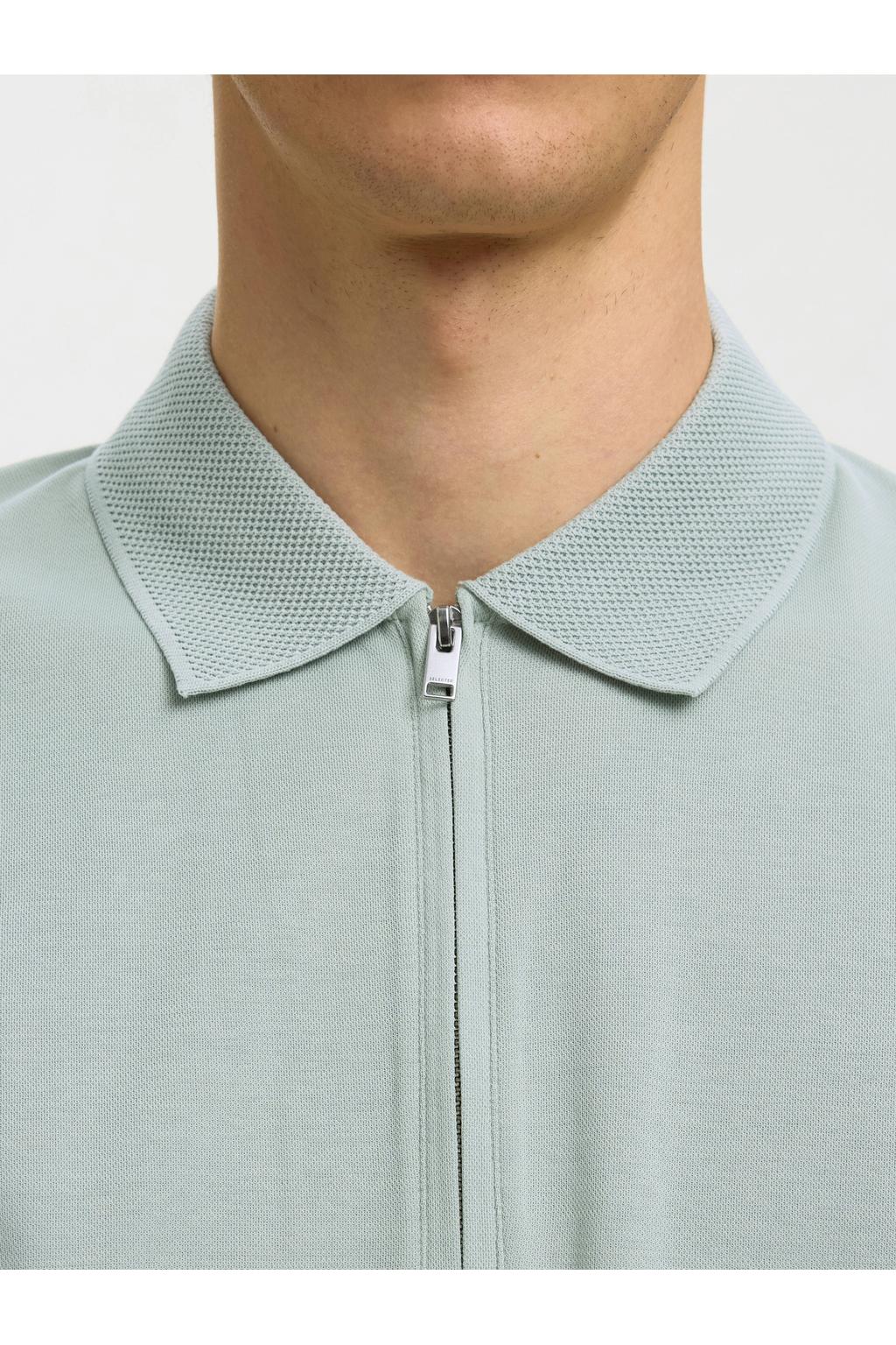 Selected regular polo lichtgroen