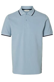 thumbnail: Selected slim polo lichtblauw