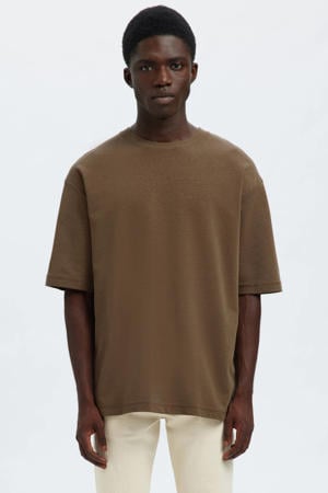 oversized T-shirt bruin