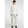 Selected regular casual overhemd ecru seersucker