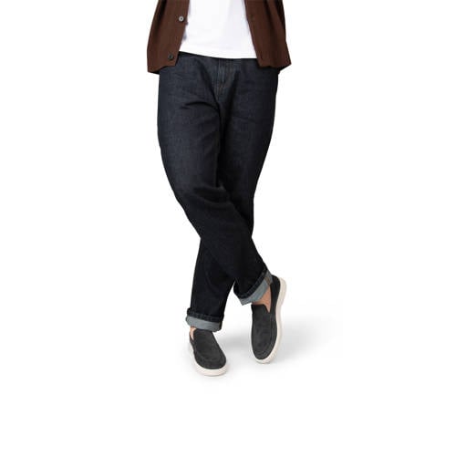 PS Poelman Mason suède loafers donkerblauw afbeelding
