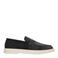 Poelman Mason suède loafers donkerblauw