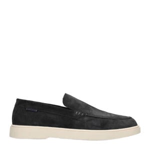 Mason suède loafers donkerblauw