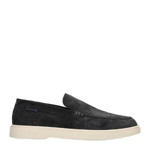 Mason suède loafers donkerblauw