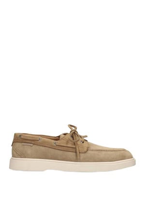 Liam suède bootschoenen lichtbruin