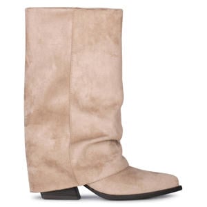 Lois cowboylaarzen met flap taupe
