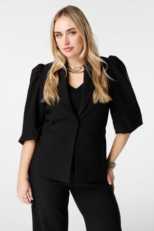 regular blazer zwart