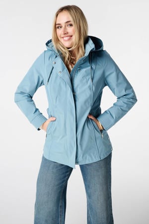 softshell jas blauw