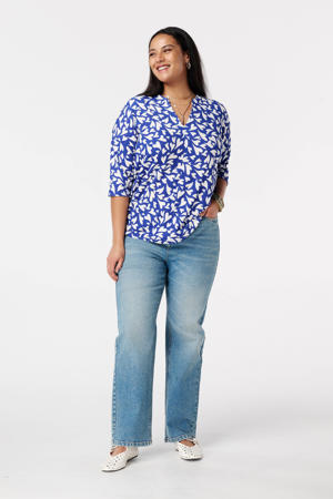 top donkerblauw