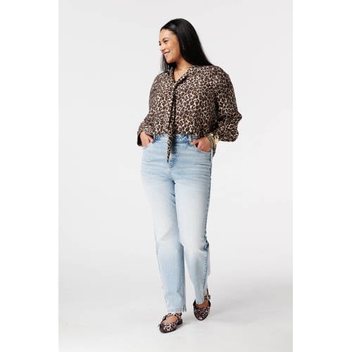 MS Mode blouse bruin afbeelding