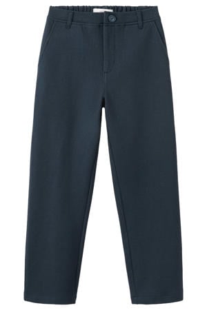 casual broek donkerblauw