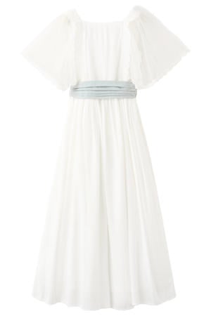 maxi jurk wit