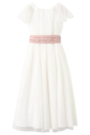maxi jurk wit