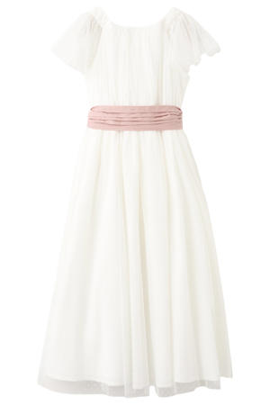 maxi jurk wit