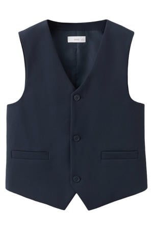 gilet marineblauw