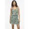 VILA spaghettitop groen