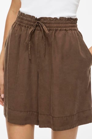 high waist regular fit short - bruin