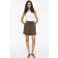 VILA high waist regular fit short - bruin